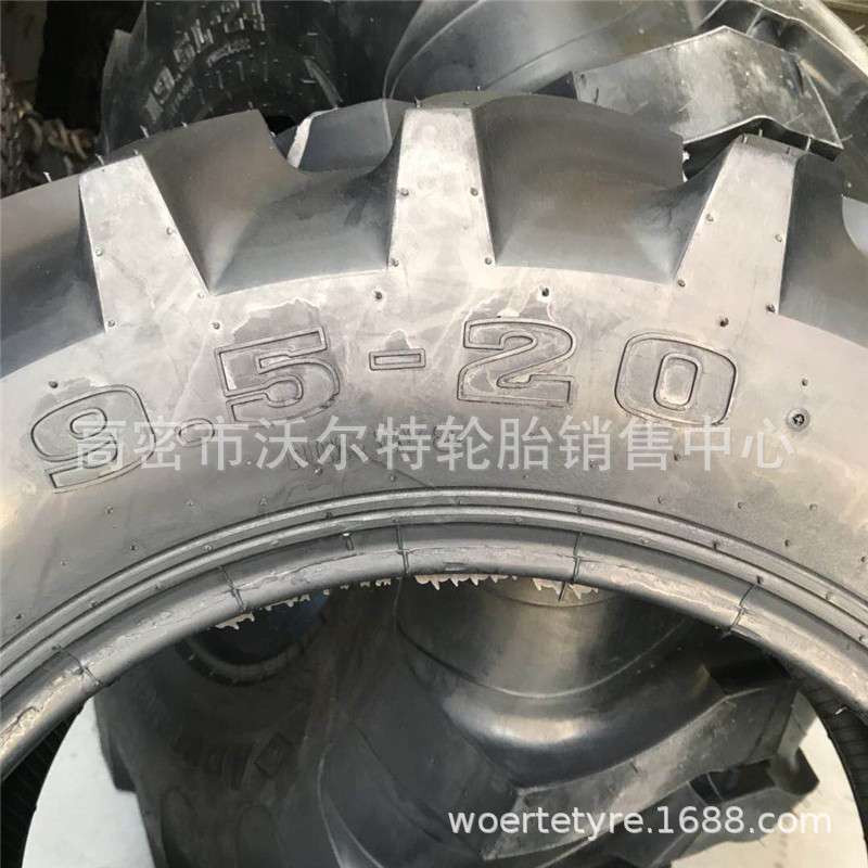 供应农机具轮胎 9.5-20 人字农业轮胎 11.2-20
