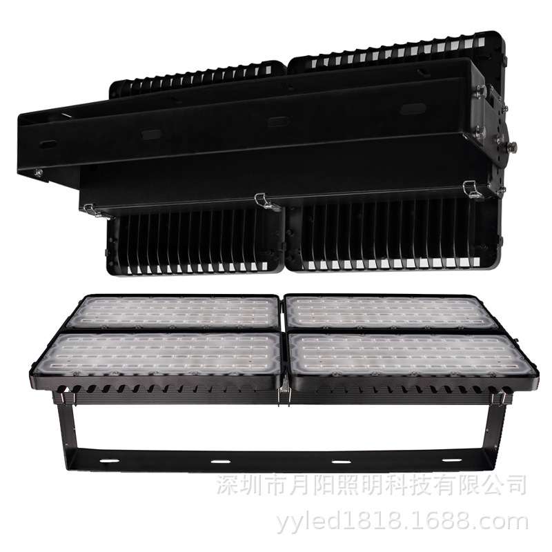 投光灯外壳LED800w 户外泛光灯套件 室外照明灯具套件 投射灯外壳