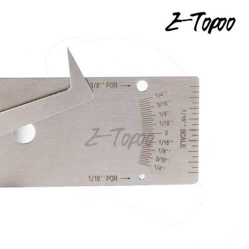 V-WAC型 焊缝深度检验尺 咬边尺 焊缝咬边尺 咬边深度尺
