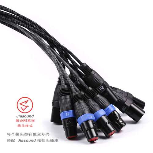 24路舞台电缆线30米/调音台音频信号缆线Snake Cable