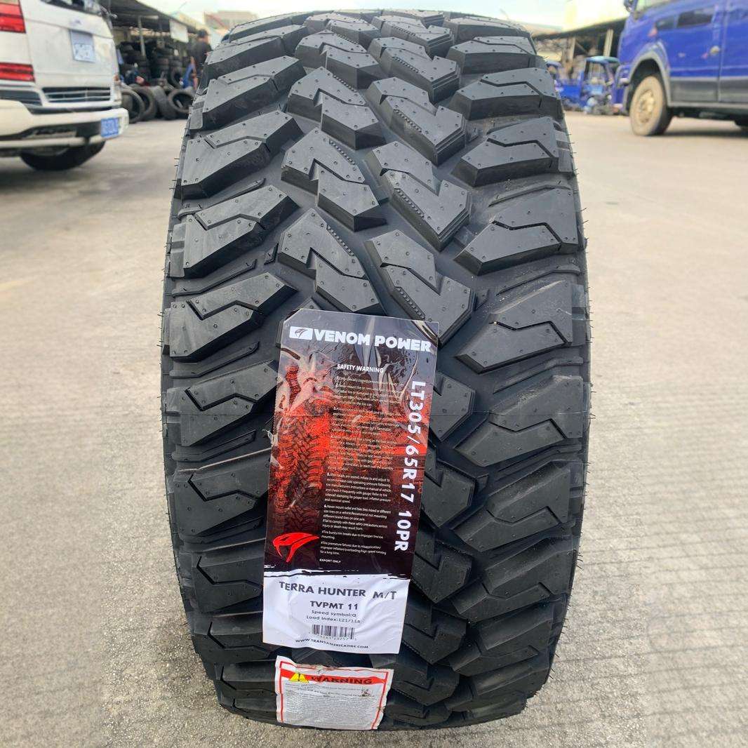 VENOM毒液MT越野轮胎305/65R17 33X35X12.5R17牧马人坦克300改装