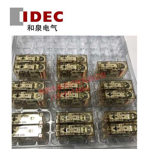 IDEC和泉强制导向型继电器 RF3V-2A2B-D24 配SF3V-4-L07L-D24原装