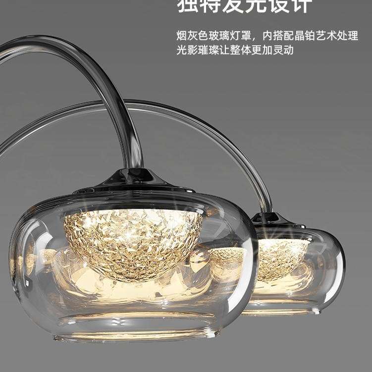 君御客厅吊灯新款意式轻奢大厅主灯简约现代设计师餐厅感