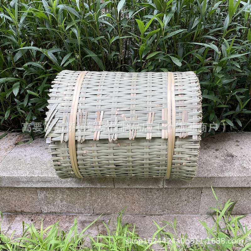 篱笆栅竹编墙网园艺种植围栏达圈养小动物竹青纯手工编织结实耐用