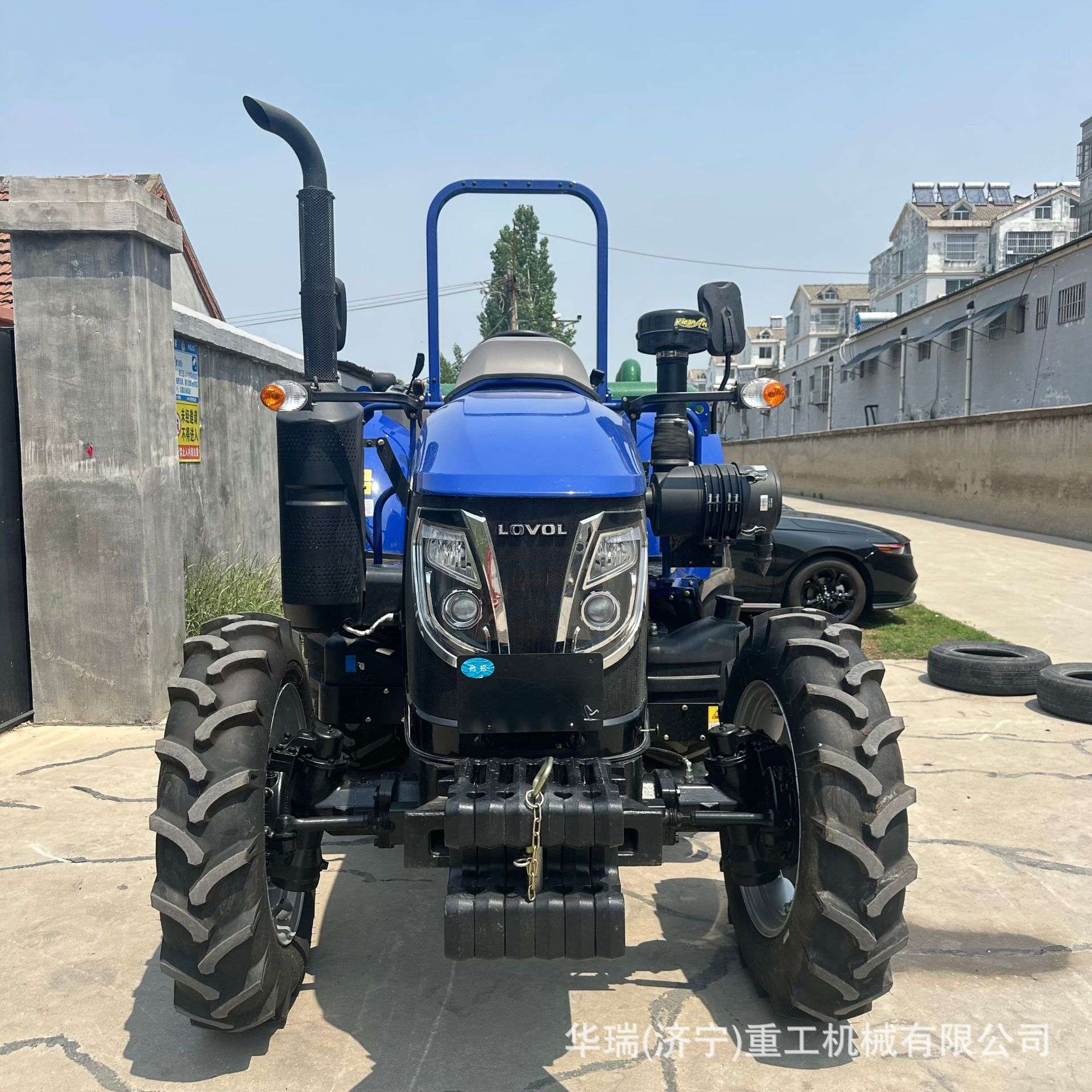 雷沃904补后提车农用拖拉机90马力潍柴发动机 四轮农用拖拉机