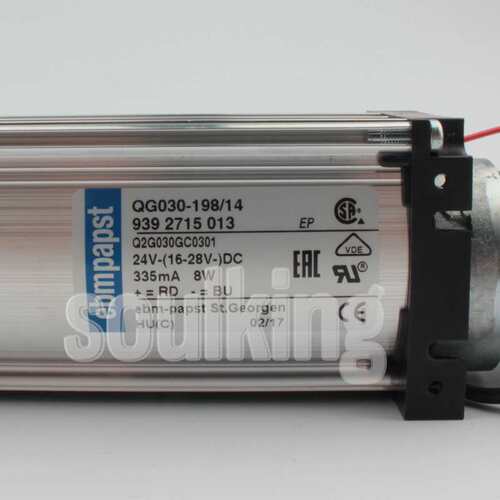 原装ebmpapst QG030-198/14 24V 335mA 8W 横流风扇 离心风机