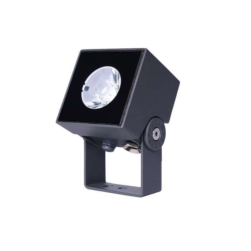 LED3W6W一束光聚光射灯金黄光暖白光彩光RGBW七彩DMX512柱子灯