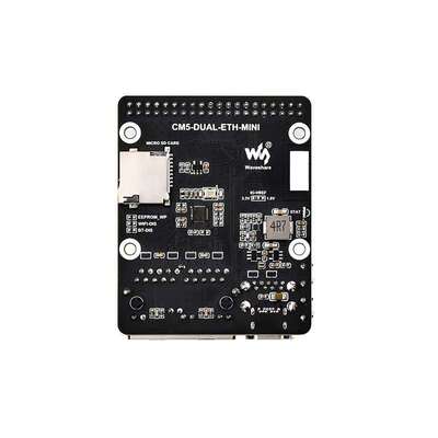微雪Compute Module 5树莓派CM5双千兆网口 RJ45网口扩展板转接板