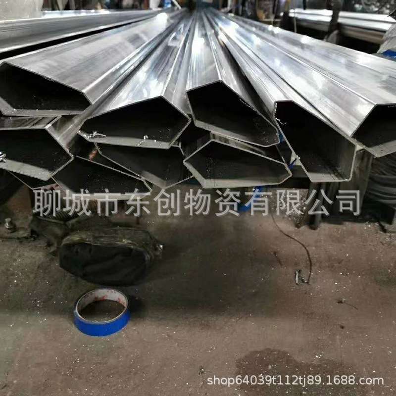 机械配件用异型钢管 20#冷拔八角形异型钢管 现货 异壁异型管切割