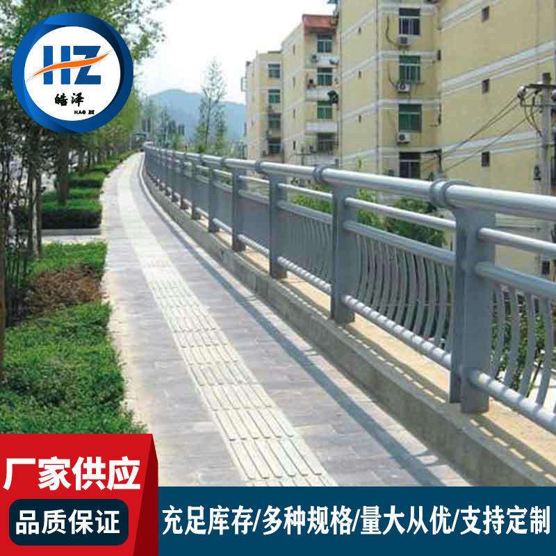 景观桥梁人行道护栏不锈钢复合管天桥灯光护栏河道桥梁安全防护栏
