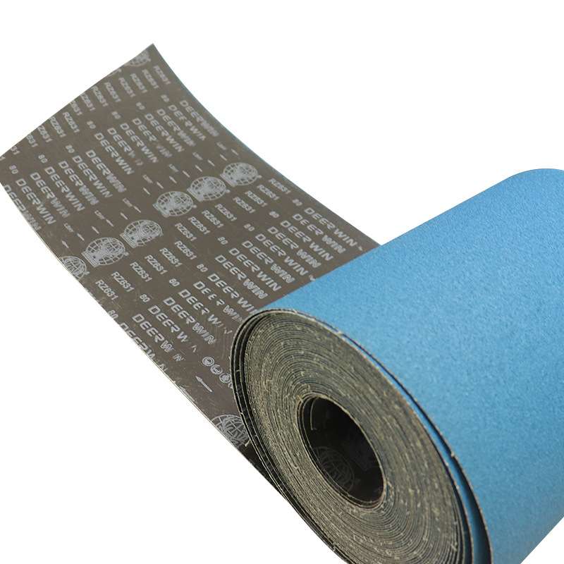 厂家 鹿王打磨砂带卷抛光木工砂纸带不锈钢抛光砂纸砂盘砂布