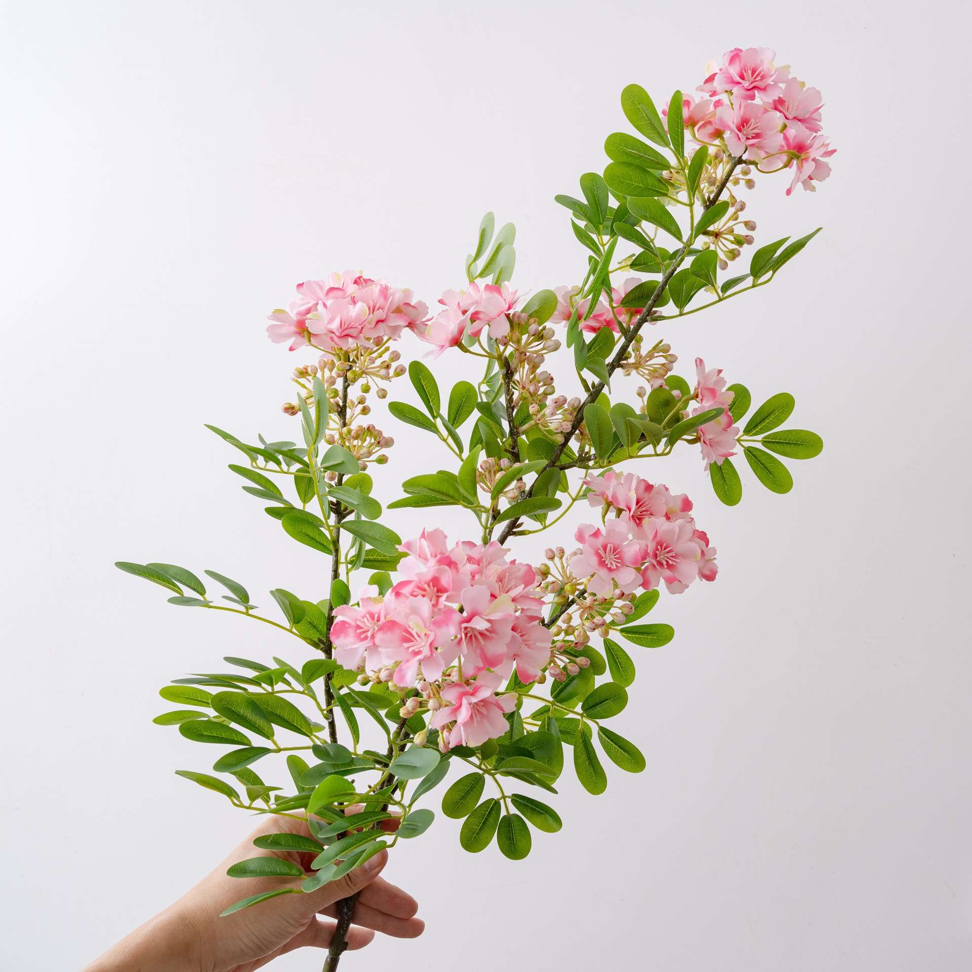 含笑花开了满院仿真花厂家家居装饰婚庆玫瑰花墙假花跨境手捧花