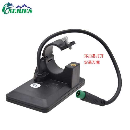 GD01自行车液晶仪表五芯防水头LCD显示器锂电改装配件24V/36V/48V