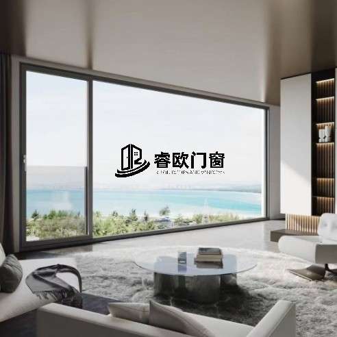 断桥侧压平移推拉门别墅阳台大通风高密封窗户源头工厂铝合金门窗