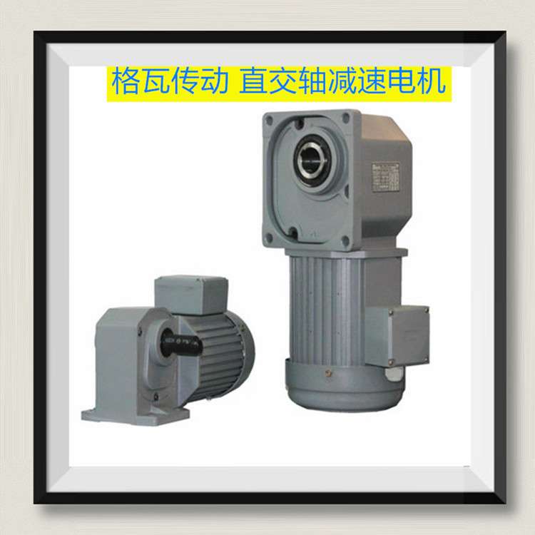 格瓦齿轮减速电机 洗碗洗盘洗框输送机 双曲面直交轴齿轮减速电机