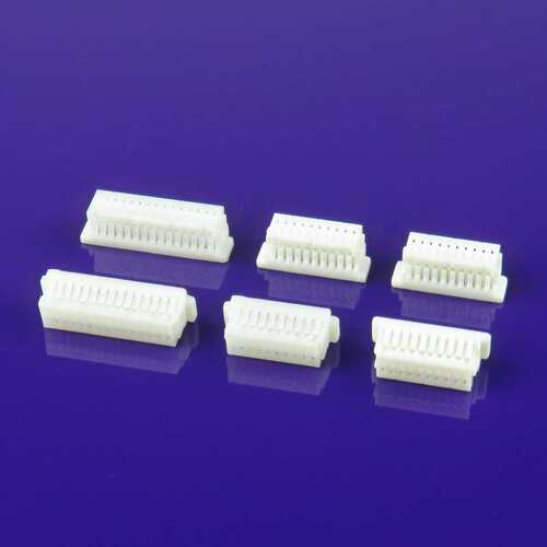 SHD1.0mm插头接插件 胶壳 端子SH1.0双排连接器 2*5P-2*6P-2*8P整