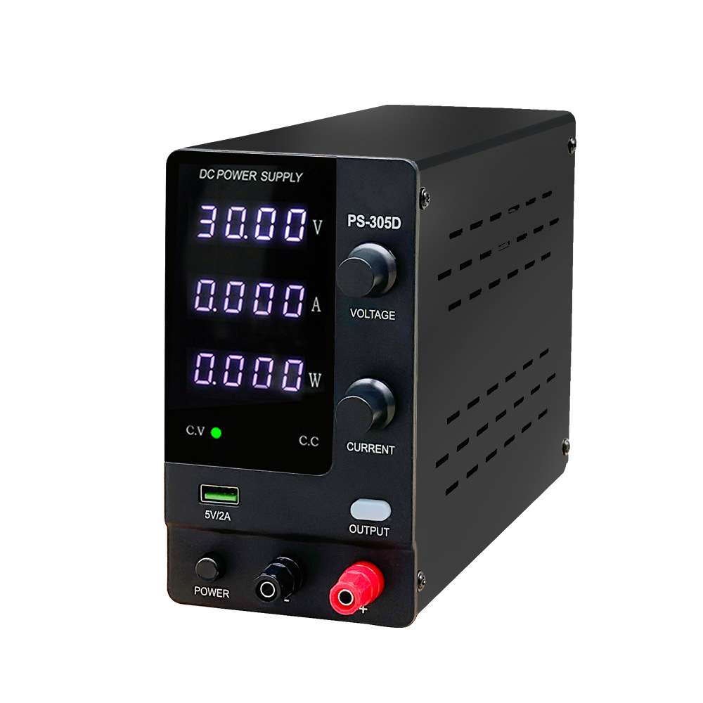 可调稳压直流程控电源30V5A高精度四位显示学生实验测试手机维修