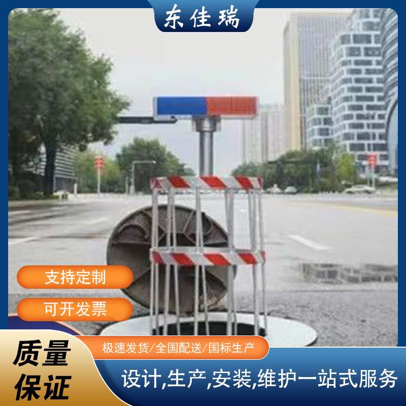 排水井口警示笼城市内涝防洪防汛物资污水井检查井窖井盖防坠网