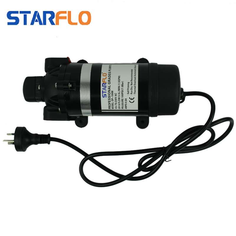 220V耐酸碱DP-100M隔膜泵电动微型水泵耐高温高压水泵清洗仪器泵