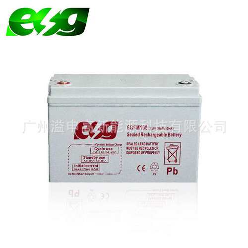 12V100AH太阳能胶体蓄电池 12V太阳能路灯深循环蓄电池大容量