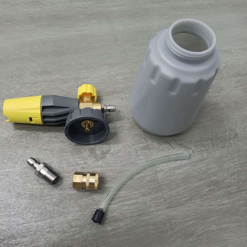 卡赫工商业高压清洗机配件原装大嘴泡沫喷壶PA壶打泡瓶发泡器
