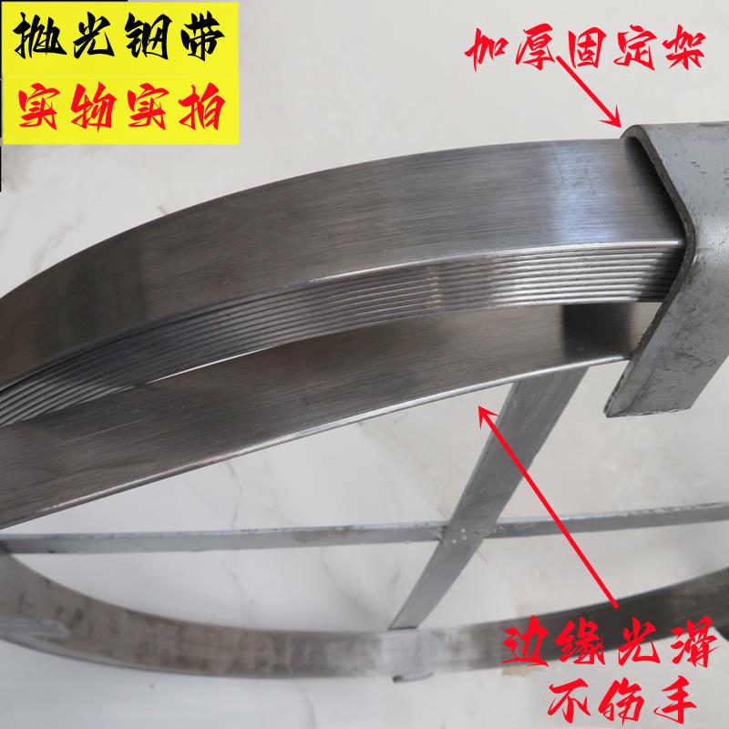 下水道疏通钢带主管道疏通钢条通条65锰钢片扁铁加厚加宽20米30米