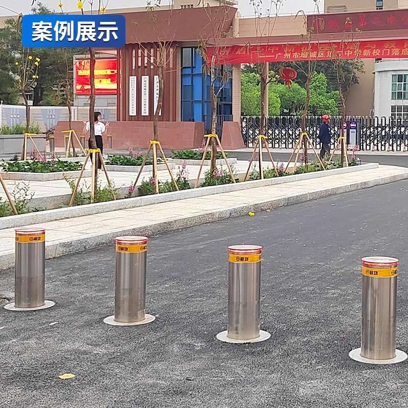 全自动遥控升降柱不锈钢液压电动升降立柱学校固定路桩防撞挡车桩