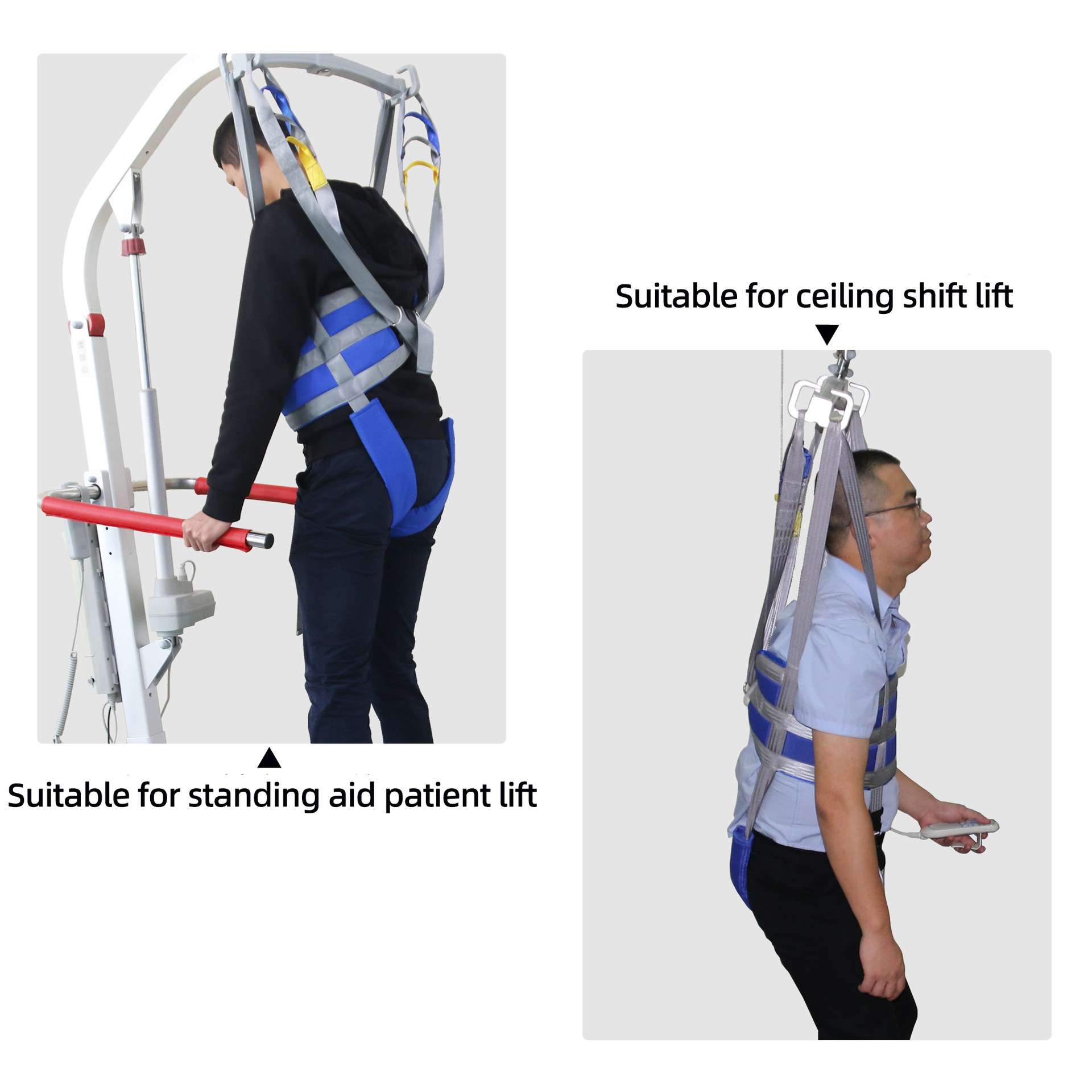 亚马逊Walking sling病人残疾人康复行走训练 移位机行走吊具吊带