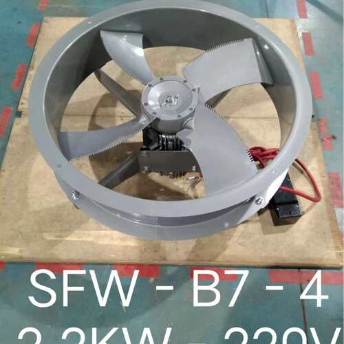SFW-B6-4 1.5/2.2KW 380V 烘烤风机烤房专用耐高温高湿轴流风机