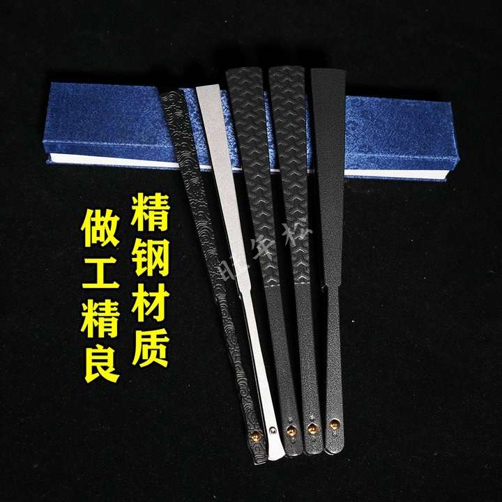 【龙虎山直发】师傅亲笔手绘绢布折扇精钢扇传统手工绘制国风摆件