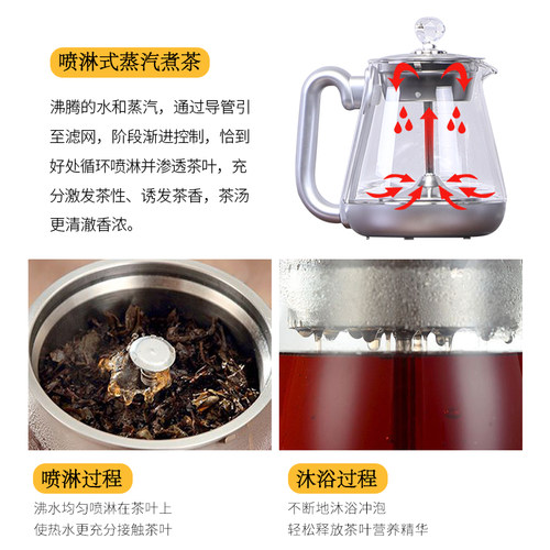 中式茶吧机家用全自动实木立式冷热饮水机煮茶器一体式智能茶水柜