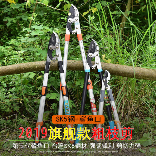 园艺伸缩粗枝剪大力剪园林强力剪树枝剪刀粗枝果树修枝剪省力枝剪