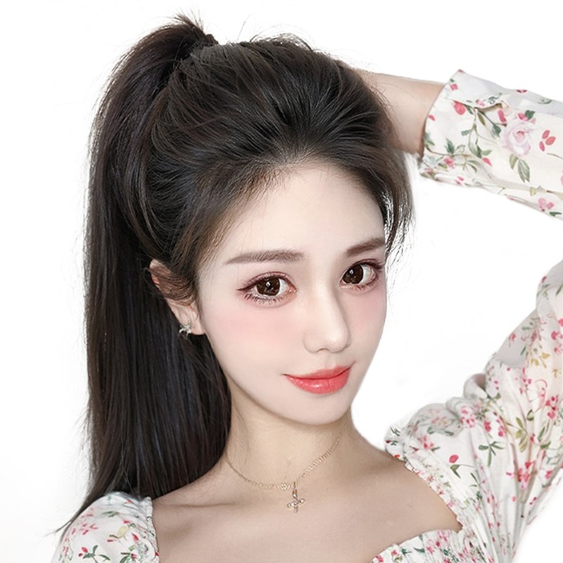 假发女片头顶补发增发量蓬松真发垫发片无痕隐形一片式高颅顶神器