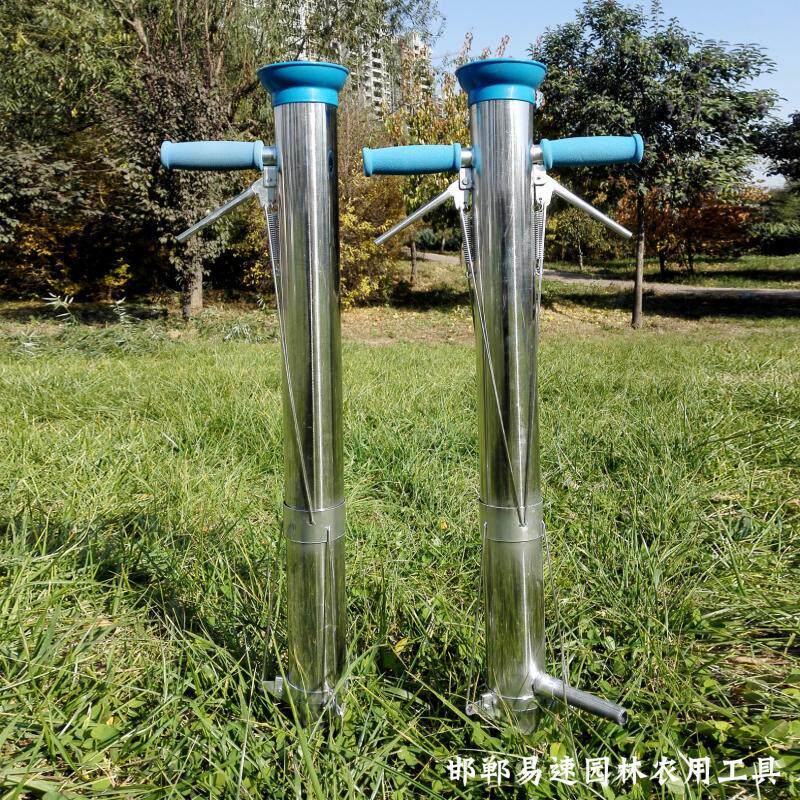 包邮秒栽器定植器不锈钢栽苗器辣椒西瓜烟苗番茄蔬菜苗移栽种植器