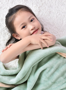 婴儿毛毯小被子小尺寸幼儿园专用儿童小学生午睡毯教室午休毯夏季