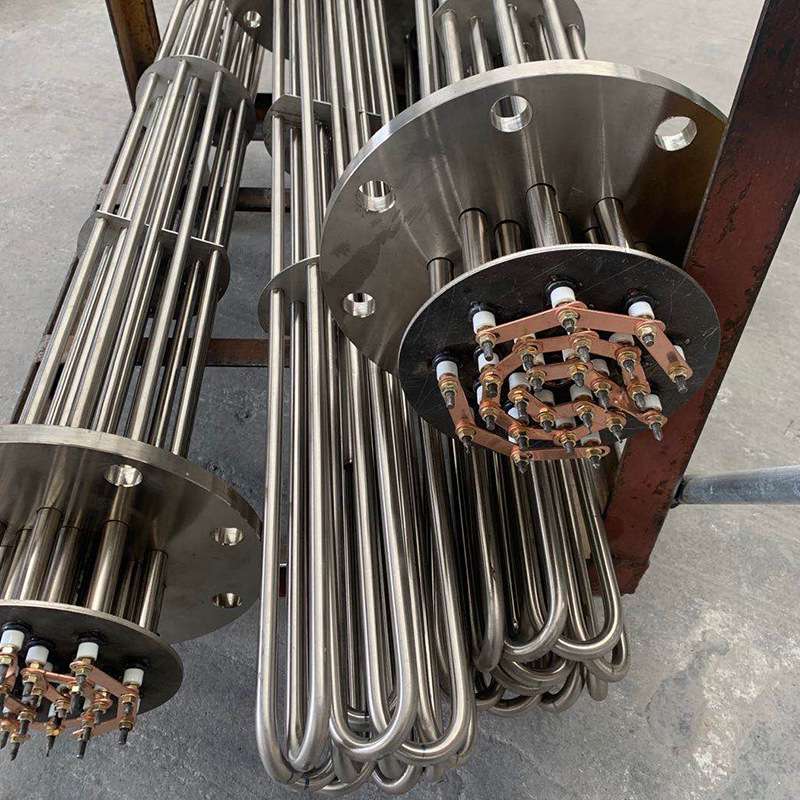 熔喷布加热器循环加热器工业法兰式管道式液体预热系统空气加热器