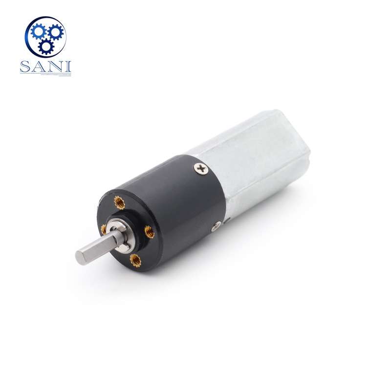 源头厂家24v直流微型传动电机厨具升降直线丝杆3级减速塑料齿轮箱