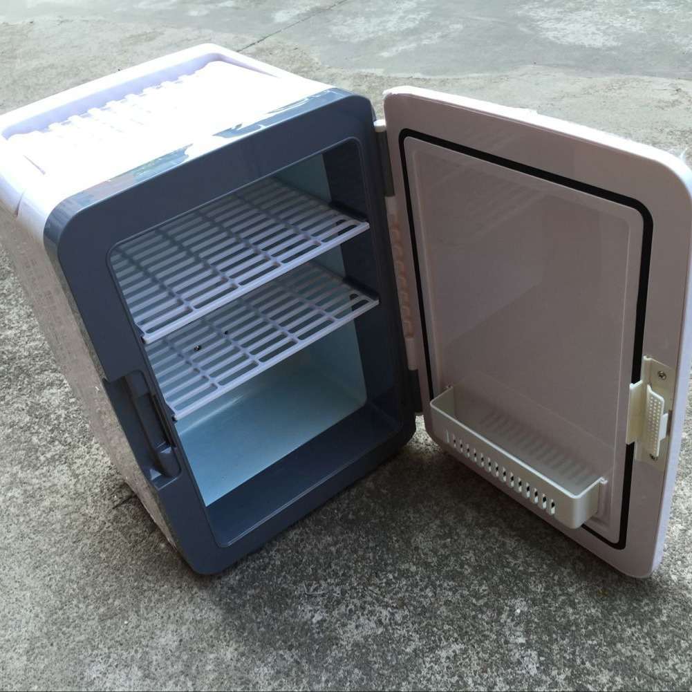 车载迷你小冰箱车家两用冷藏保鲜加热保温冰箱10L 冷暖两用