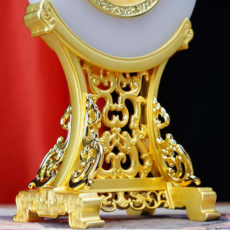 绒沙金琉璃金马摆件生肖马工艺品奖盘马年保险公司年会送礼吉祥物