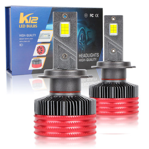 K12MAX85W8500LMLED12V汽车前大灯雾灯汽车头灯h7h11