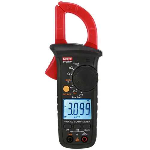 UNI-T优利德数字钳形表 UT200A+/UT200B+数字钳形万用表