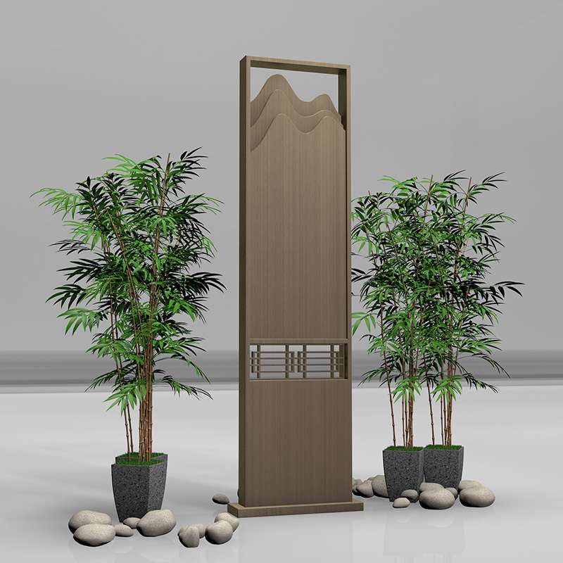 户外标识牌指示牌立式商场公园指引指路牌园区分流导视牌立体商用