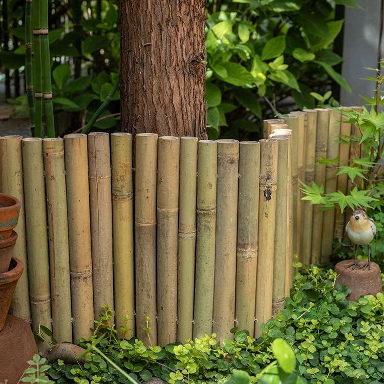 掬涵竹篱笆栅栏户外草坪护栏菜园花坛围墙阳台花园庭院装饰小围栏