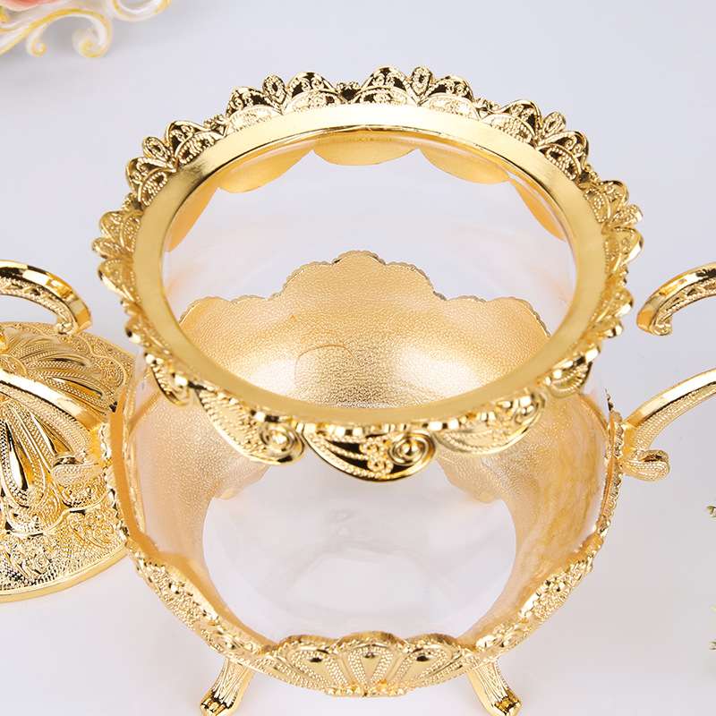 玻璃厨房用品具味精糖存储欧式调味盒盒创意高档套装烧烤调味料罐
