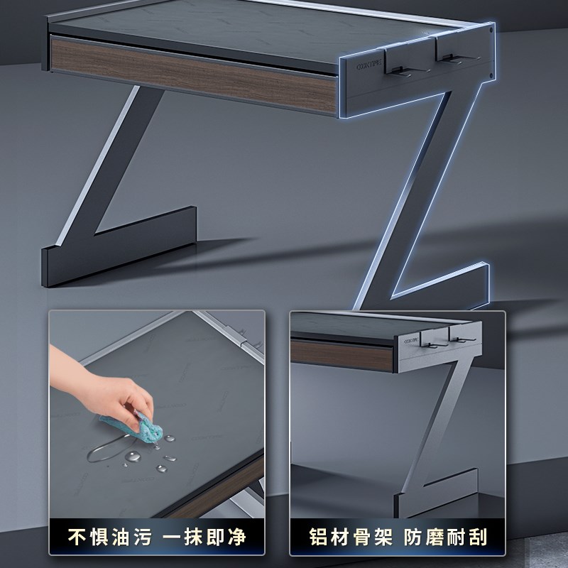酷太厨房微波炉架子置物架家用台面调料烤箱收纳储物架多层收纳架
