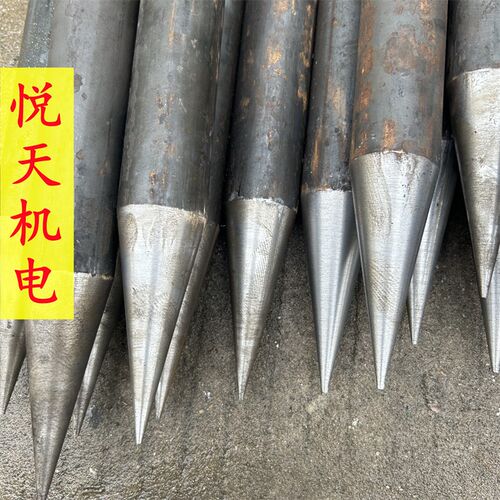 电力地锚桩地钻器杆地桩铁桩圆钢锚桩组塔拉线临时固定地钎子1.5m