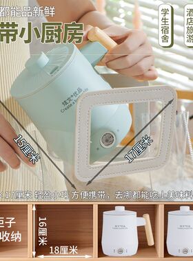 户外小号插电迷你电热烧水杯电功率车载便携旅行小型电煮杯煮奶器