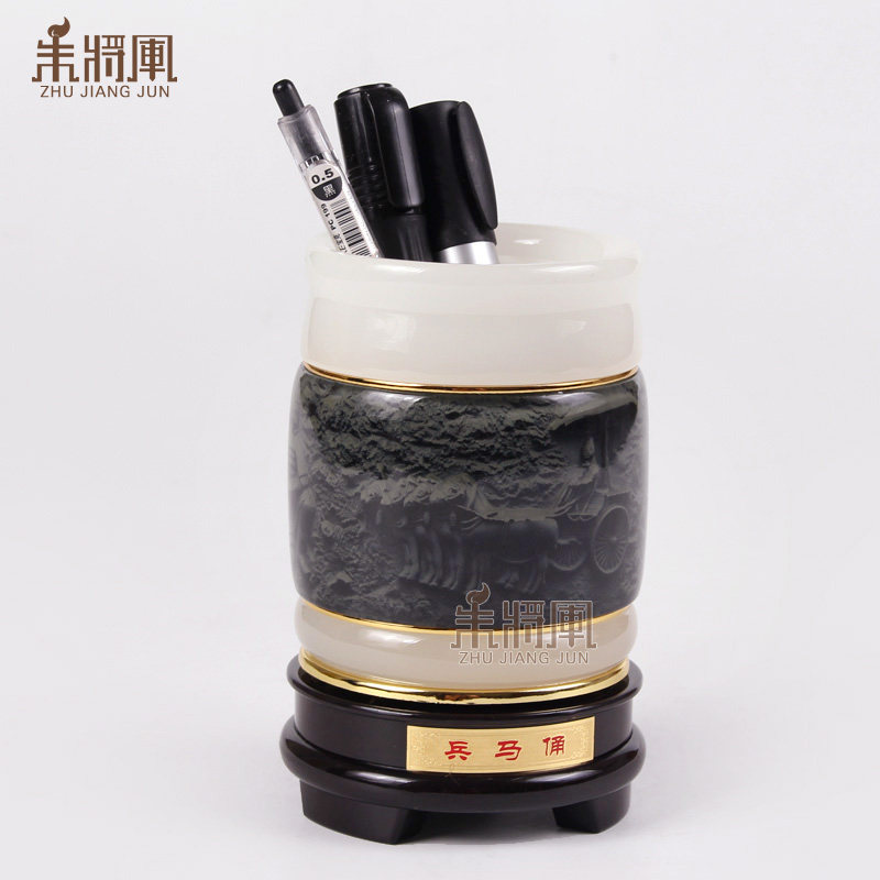 创意笔筒办公桌笔筒兵马俑教师节礼物定制西安旅游纪念品礼品