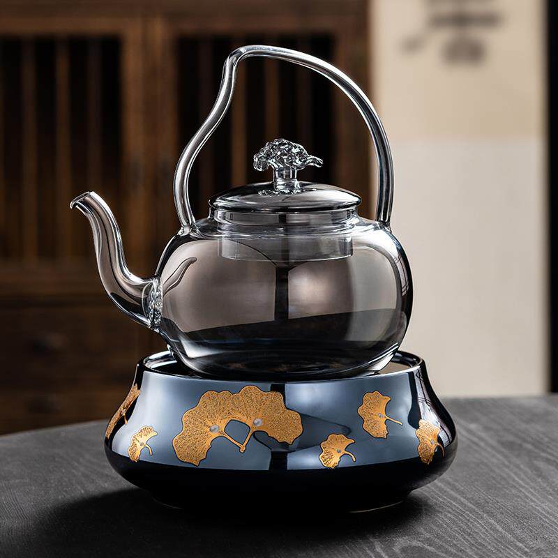新款高档陶瓷电陶炉煮茶壶玻璃烧水壶电陶炉煮水壶陈皮小青柑煮茶