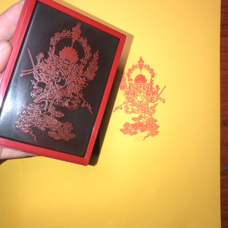 秽迹金刚佛像印 菩萨印定做各类佛像免印台自出油材质